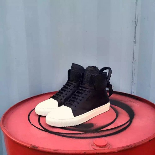 Buscemi sneakers black and white 